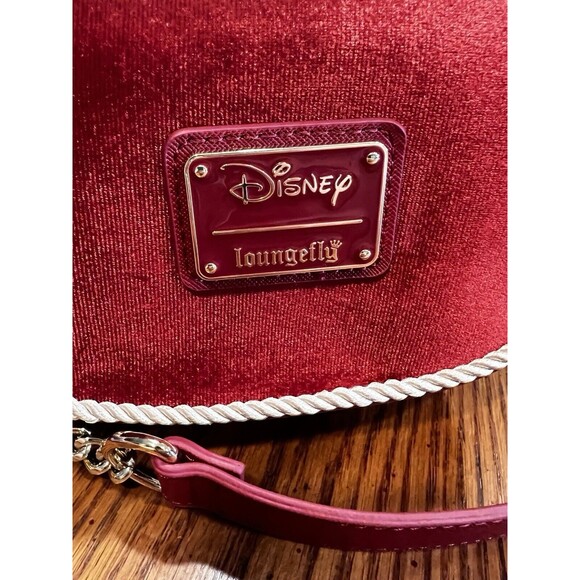 Loungefly Disney Crossbody Bag Snow White Evil Queen Throne Heart Box Cosplay - Picture 8 of 16